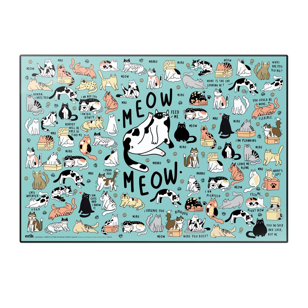 Desk Mat MEOW MEOW