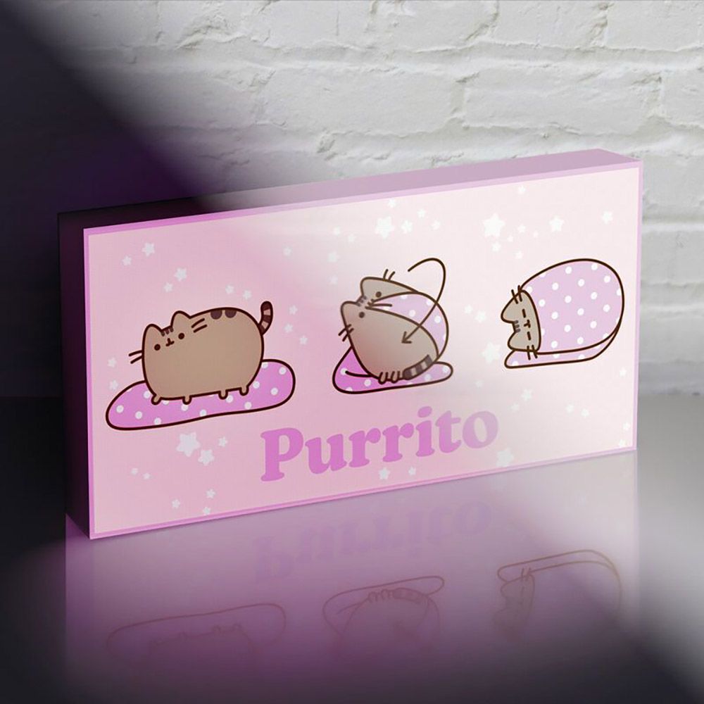 Canvas Light Lamp PUSHEEN Purrito
