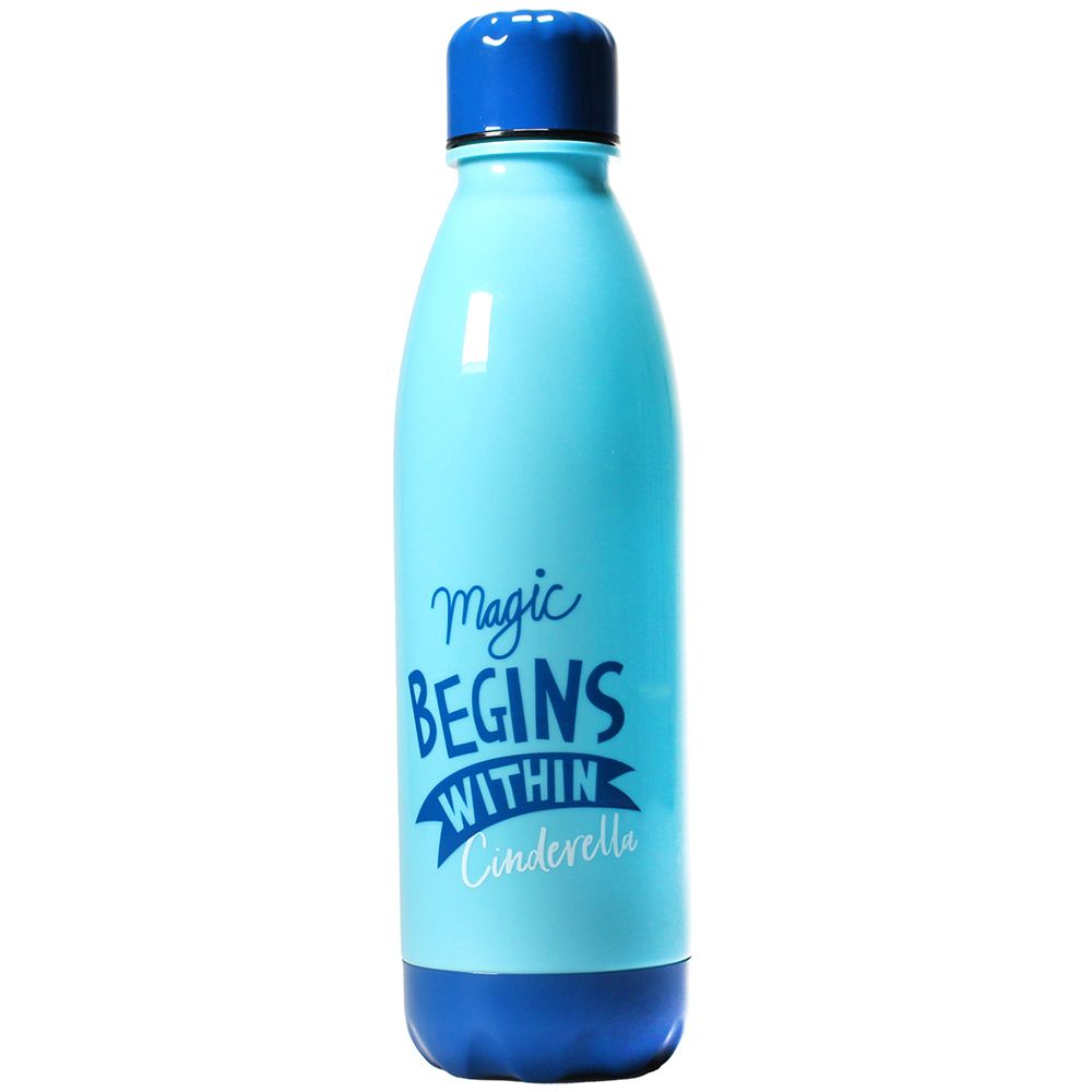 Plastic Water Bottle BPA Free 680ml DISNEY Cinderella